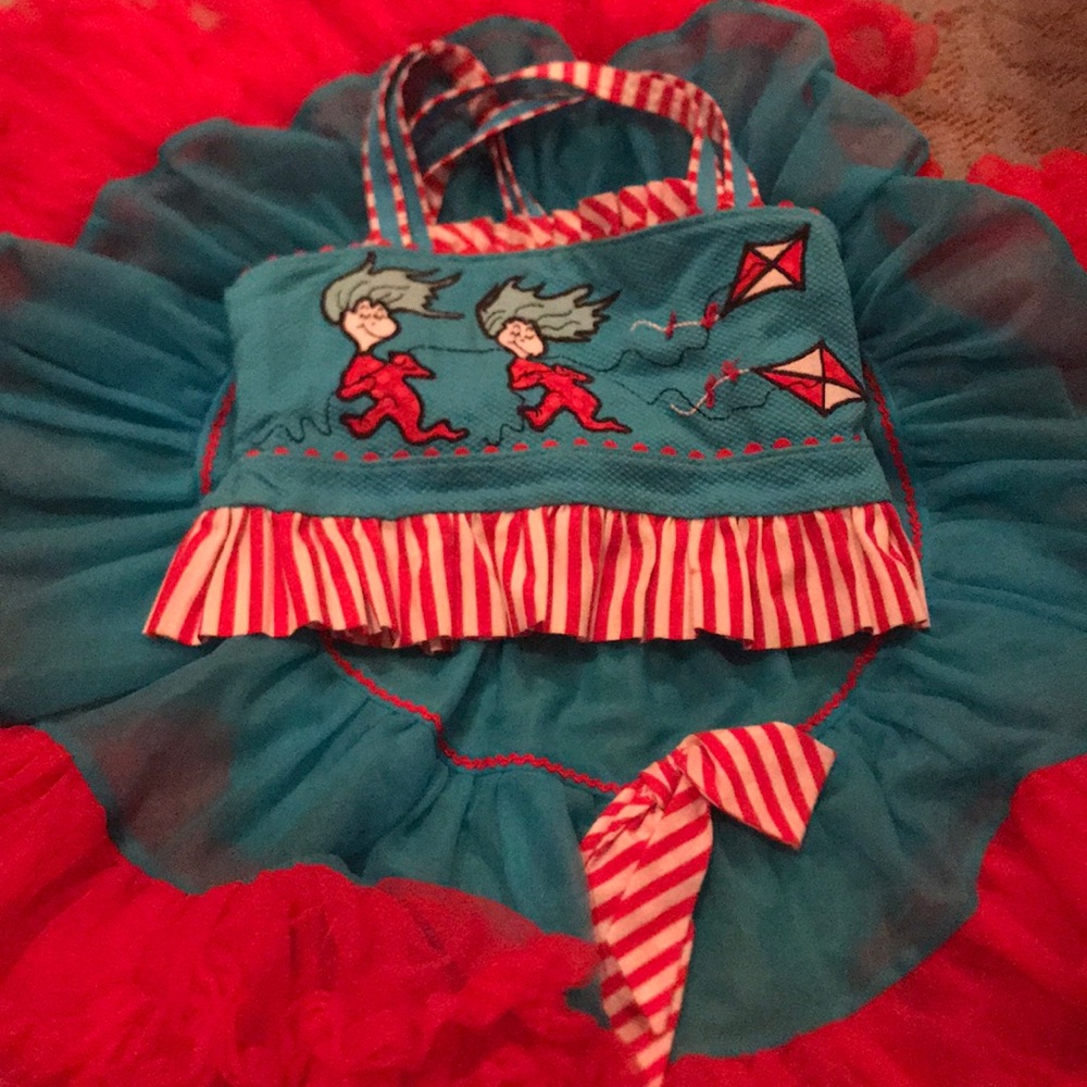 Dr. Seuss tutu halter set